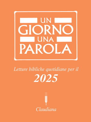 cover image of Un giorno una parola 2025
